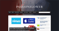 Desktop Screenshot of passionflowerfilm.com
